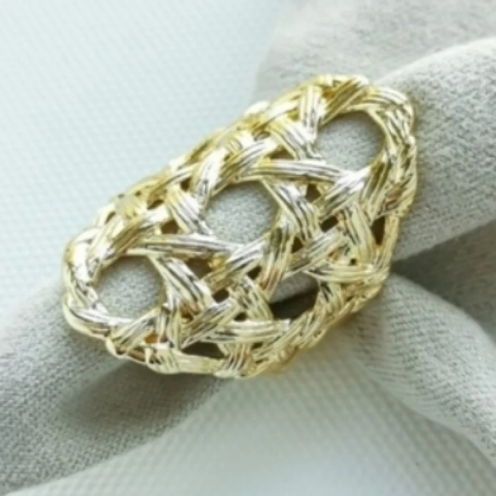 Kendra Scott Natalie Gold Statement Ring